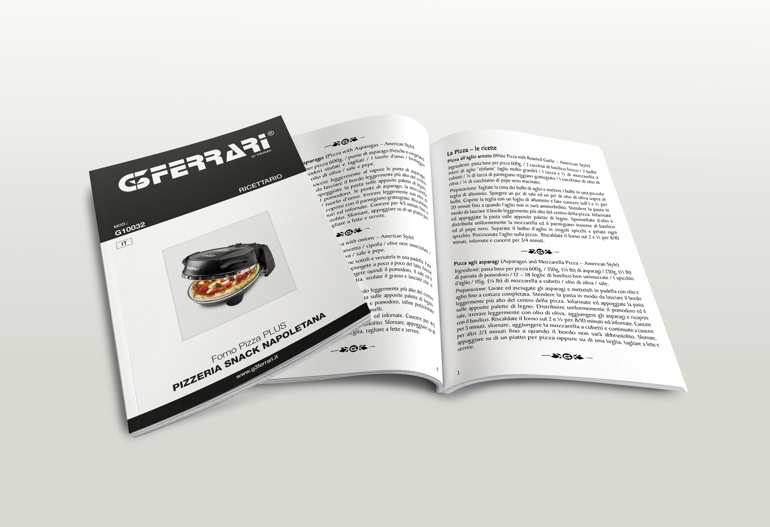 Bedienungsanleitung G3 Ferrari Pizzeria Snack Napoletana G10032 (Deutsch -  64 Seiten)